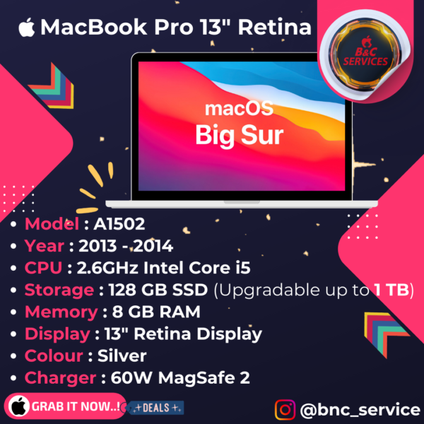 MacBook Pro Retina 13″ • A1502 - Image 2